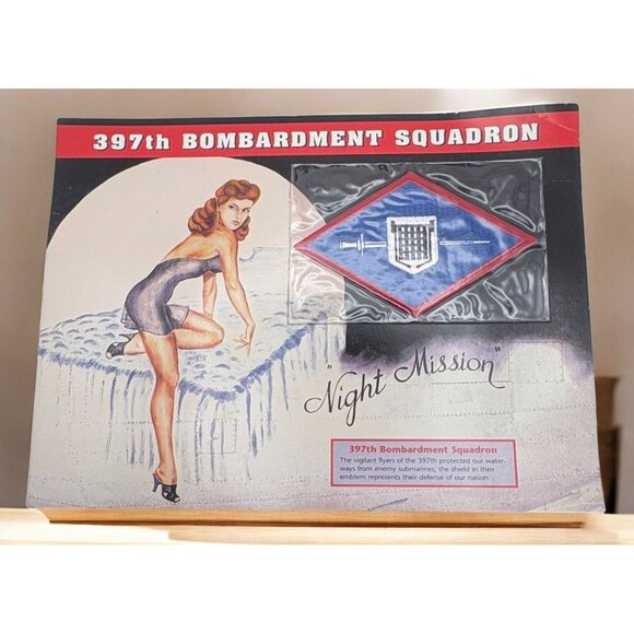 397th Bombardment Squadron Night Mission WWII Emblems of Air War - Picture 1 of 7